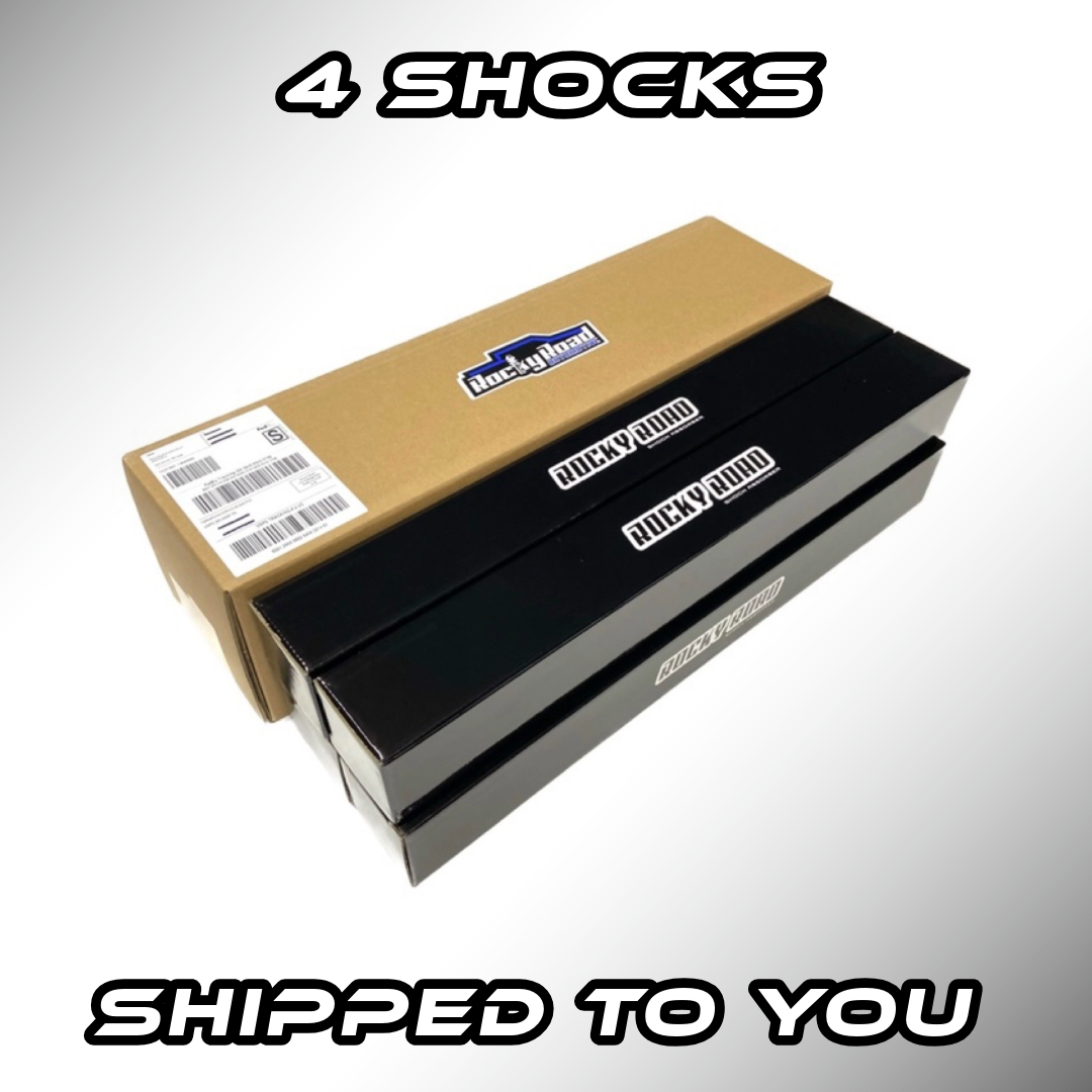 Rocky Road HD Shocks (Set of 4) for 2017-2026 Ford F250 F350 Super Duty 4x4