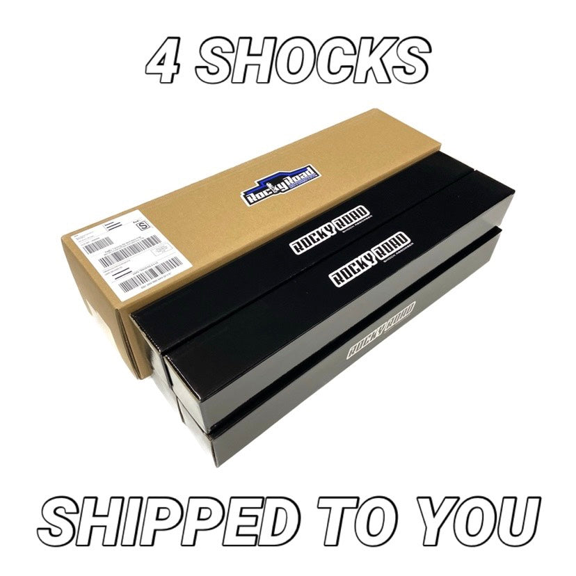 Rocky Road G2 Shocks (Set of 4) for 1999-2010 Silverado Sierra 2500HD 3500HD