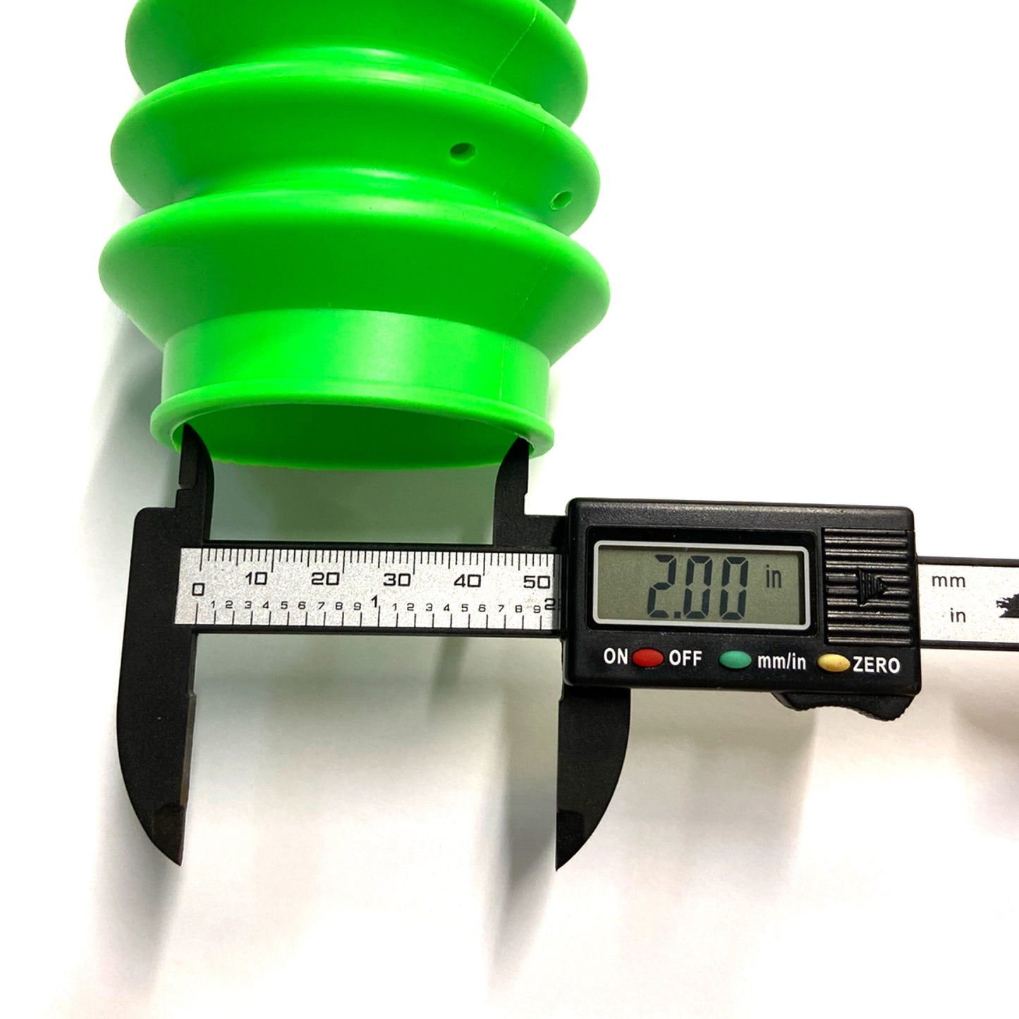 LIME GREEN Universal 2” x 11” Shock Absorber Dust Boots Covers (PAIR)
