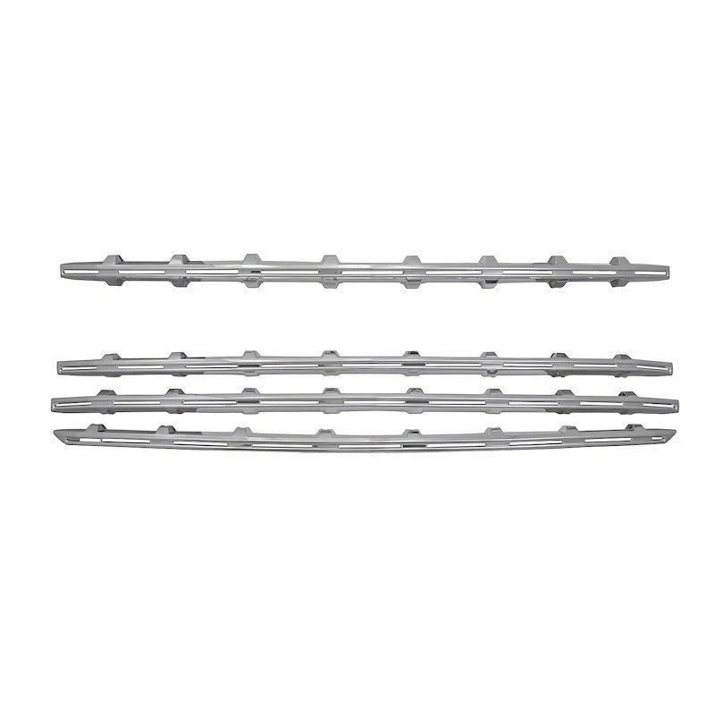 Chrome Snap On Grille Overlay Insert Trim for 2019-2021 Silverado 1500 LT / RST