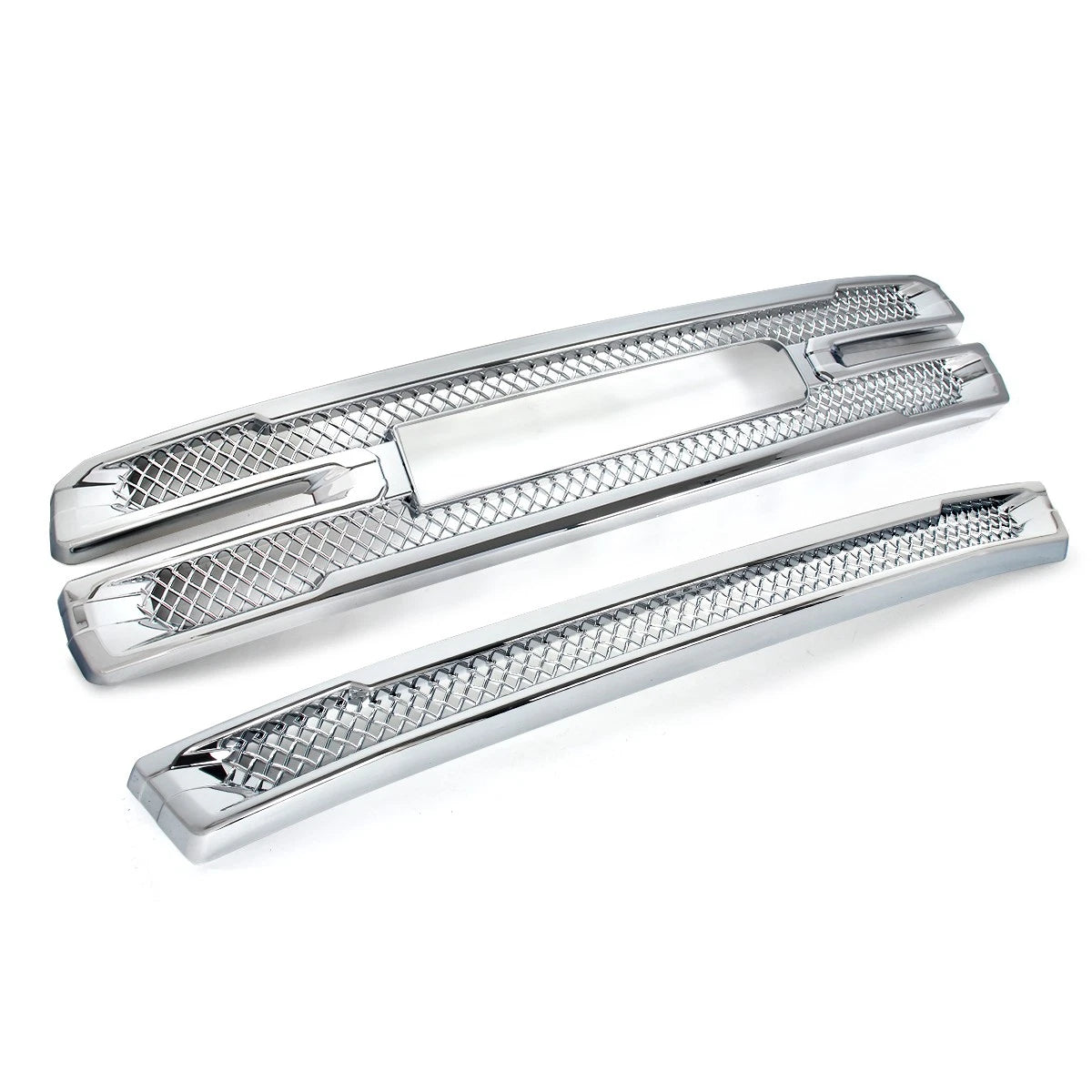 CHROME Grille Overlay Inserts kit for 2019-2021 GMC Sierra 1500 SLT AT4