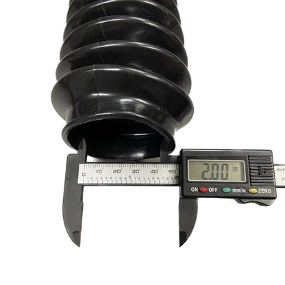 BLACK Universal 2” x 9” Shock Absorber Dust Boots Covers (PAIR)
