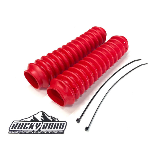 RED Universal Shock Absorber Dust Boots (PAIR)