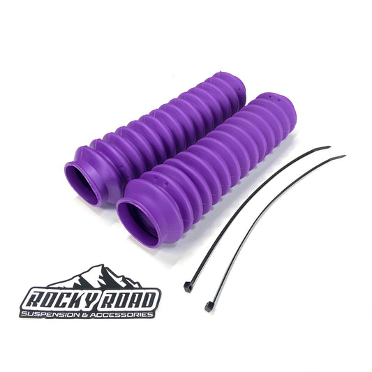 PURPLE Universal Shock Absorber Dust Boots (PAIR)
