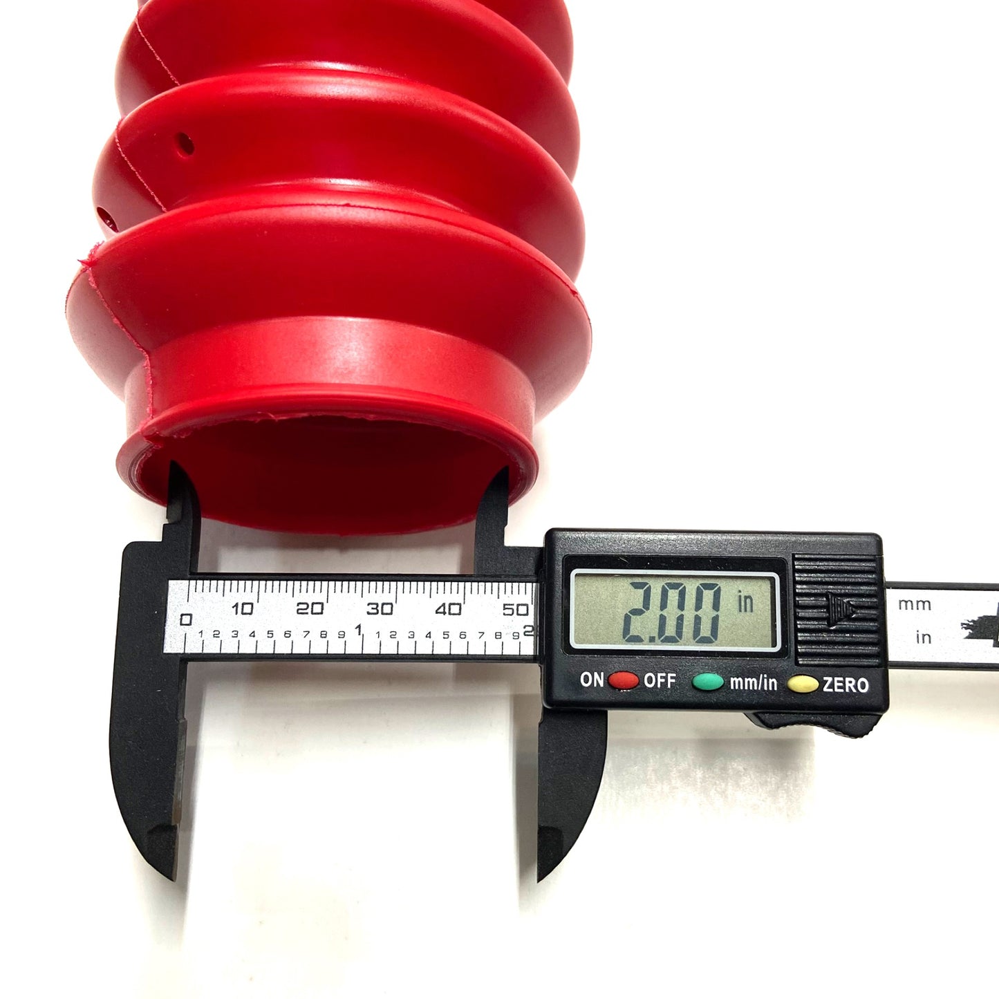 RED 2" x 11" Universal Shock Absorber Dust Boots (Set of 4)