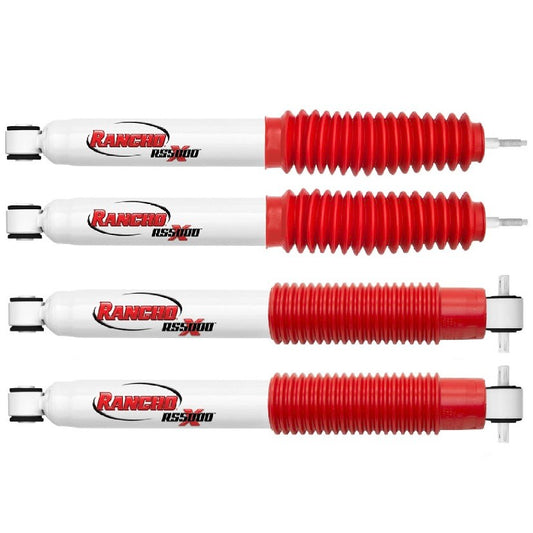 Rancho RS5000X 0-2" Lift Shocks (4) for 2007-2018 Wrangler JK