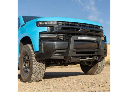 Smittybilt Hidden Winch Front Bumper Plate & Bar for 2019-2021 Silverado 1500