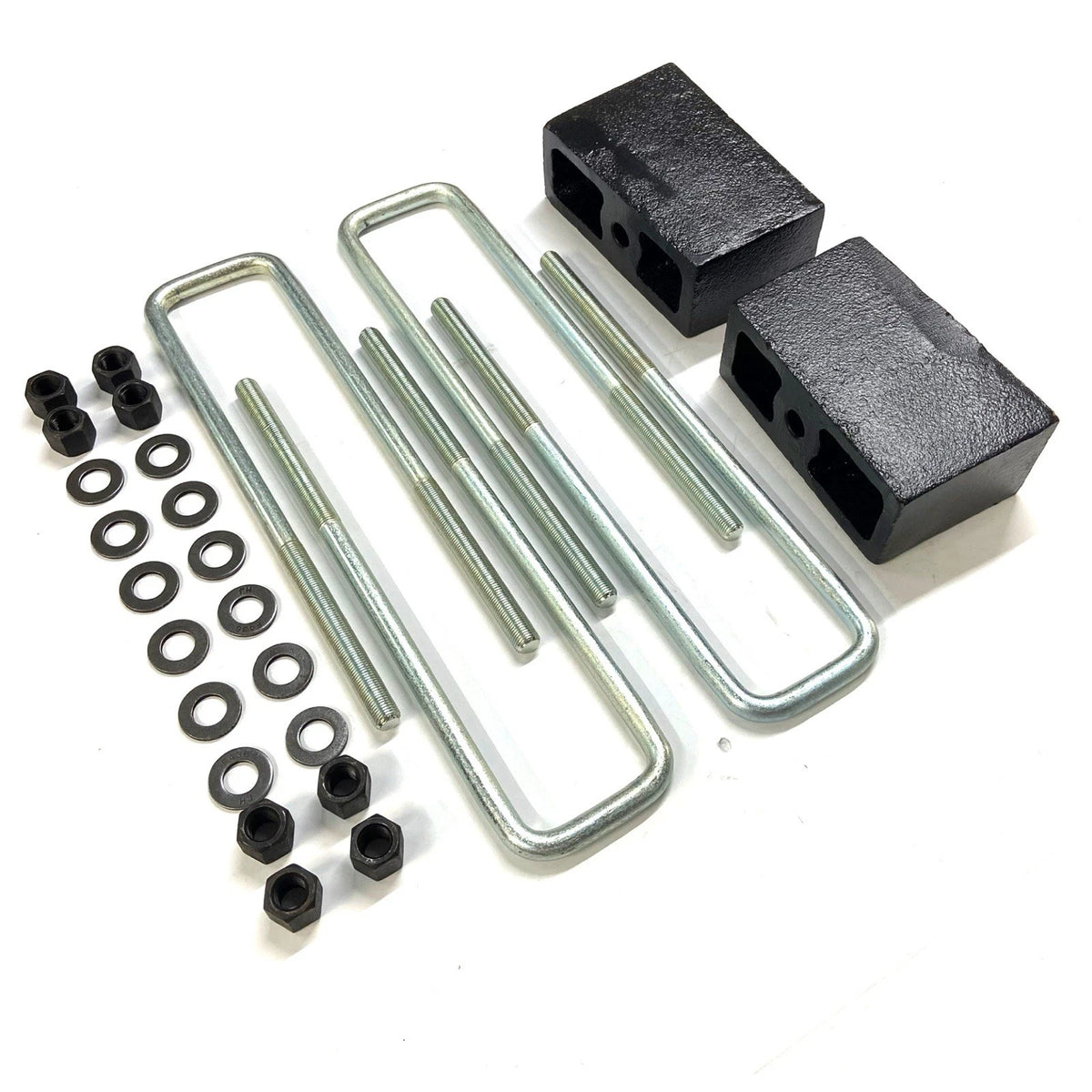 Pro Comp 4” Rear Lift Blocks & U-Bolt Kit for 2004-2024 Nissan Titan