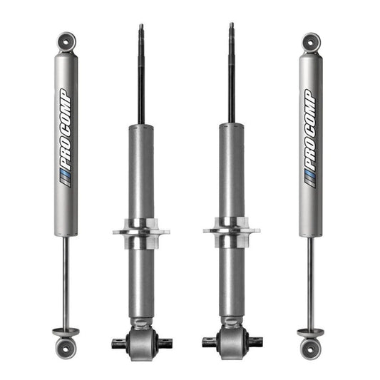 Pro Comp Monotube 0-1” Front Struts & Rear Shocks for 2015-2020 Ford F150 4x4
