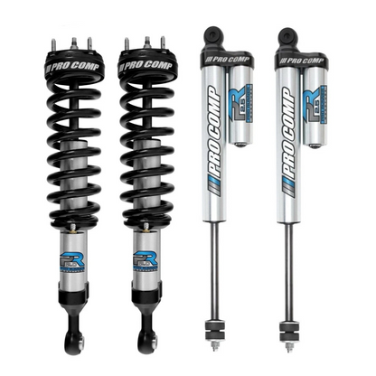 Pro Comp 2.5 Reservoir Front Struts & Rear Shocks for 2007-2021 Tundra
