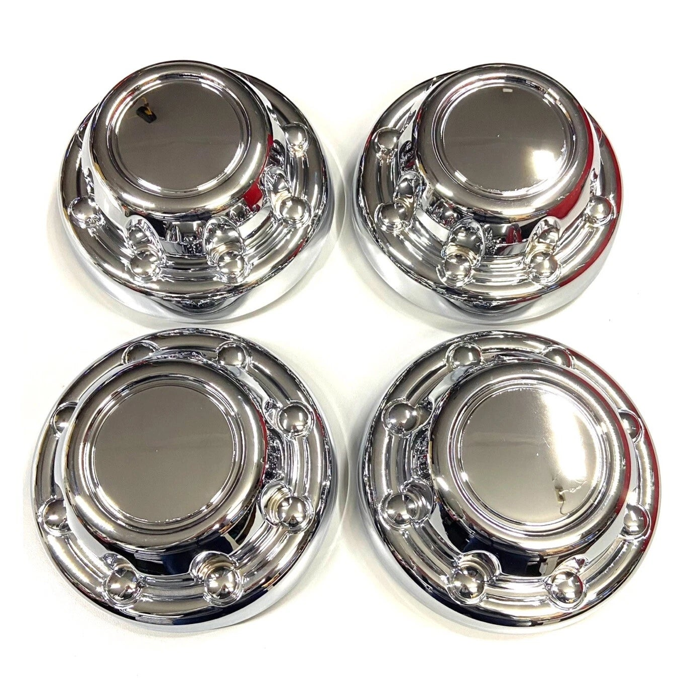 Chrome Center Wheel Hub Caps (Set of 4) for 94-98 Dodge Ram 2500 & 98-03 Van 16" 8 Lug