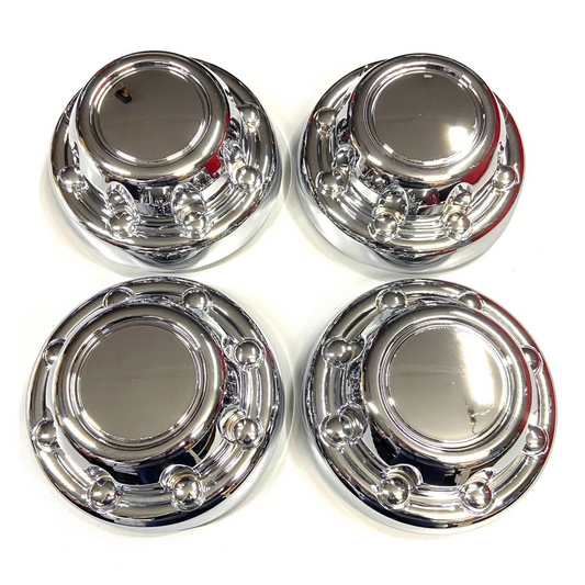 Chrome Center Wheel Hub Caps (Set of 4) for 94-98 Dodge Ram 2500 & 98-03 Van 16" 8 Lug