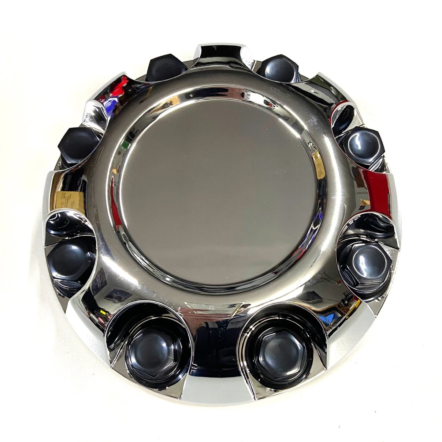 Chrome Wheel Center Hub Caps (4) for 2007-2010 Silverado Sierra Suburban 2500HD 3500HD