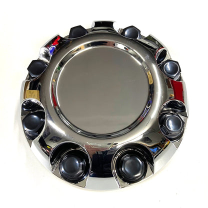 Chrome Wheel Center Hub Caps (4) for 2007-2010 Silverado Sierra Suburban 2500HD 3500HD