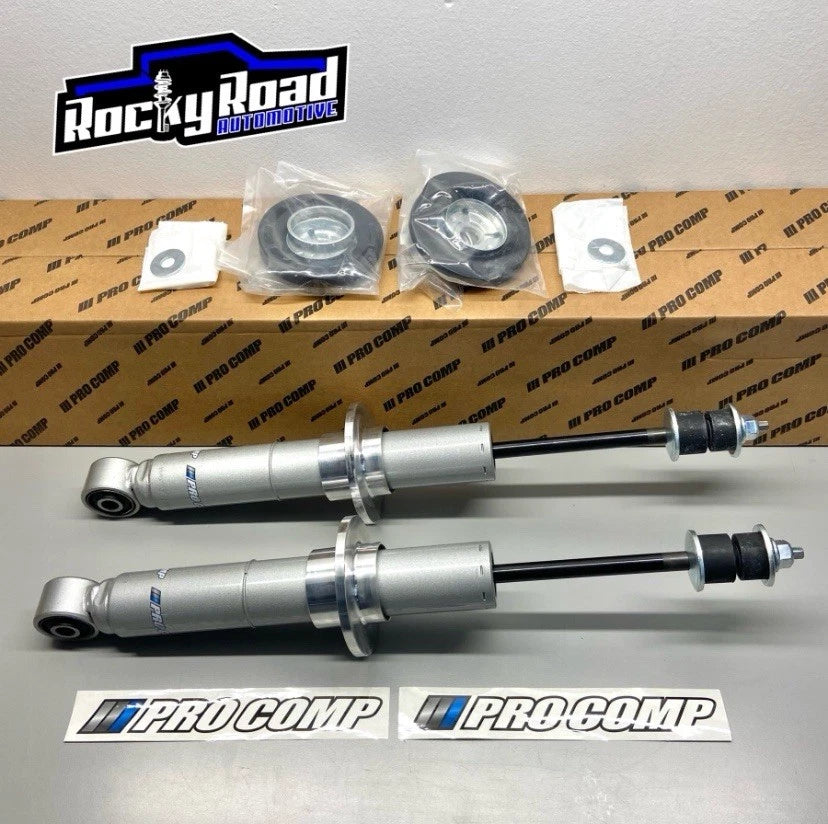 Pro Comp 0-1” Monotube Front Struts (2) for 2004-2024 Nissan Titan 4WD / 2WD
