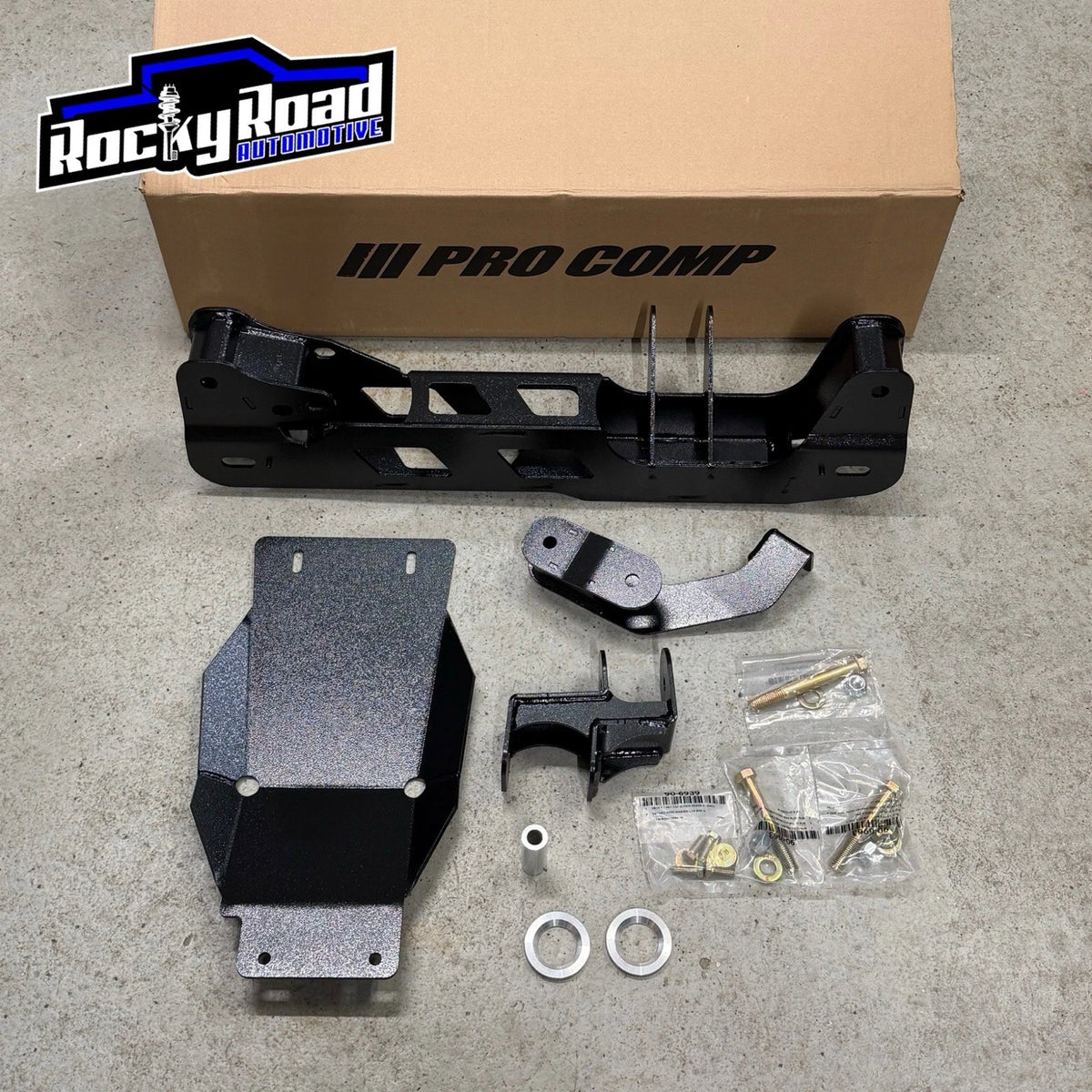 Pro Comp 6” Lift Rear Crossmember Box 51070B-1 for 2019-2025 Silverado Sierra 1500