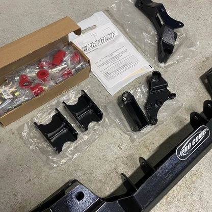 Pro Comp 57048B-1 Front Crossmember 4” Lift Box 1 for 2007-2021 Toyota Tundra