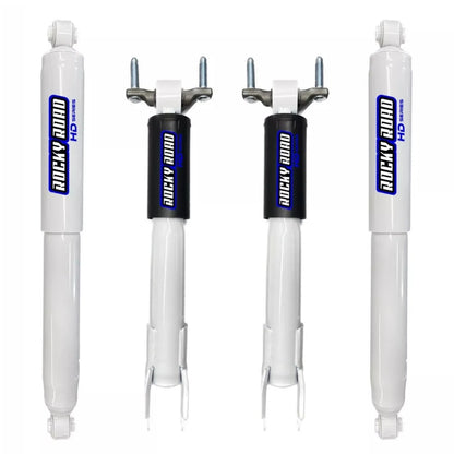 Rocky Road HD Shocks (Set of 4) for 2011-2024 Chevy Silverado GMC Sierra 2500HD 3500HD