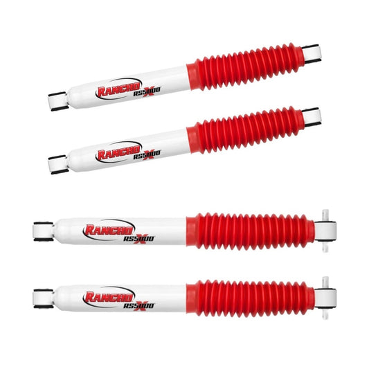 Rancho RS5000X Shocks (4) for 1988-2000 K1500 K2500 K3500 Pickup 4x4 4WD