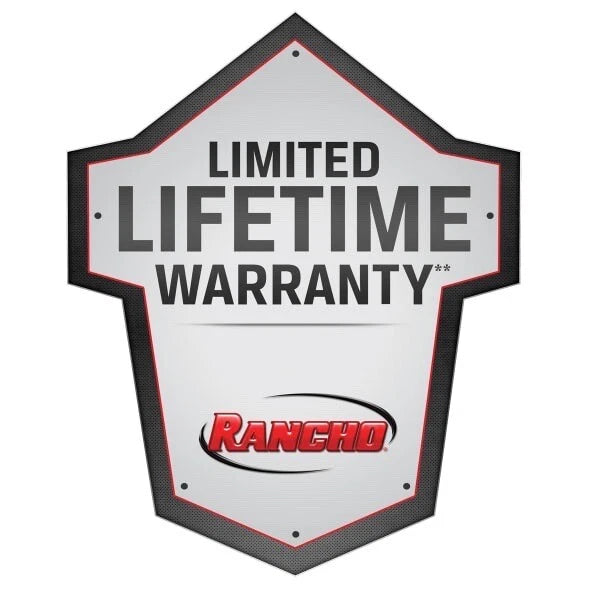 Rancho RS5000X 1-2.5" Front, 0-2.5" Rear Shocks (4) for 1988-1998 K1500 K2500 Pickup 4x4