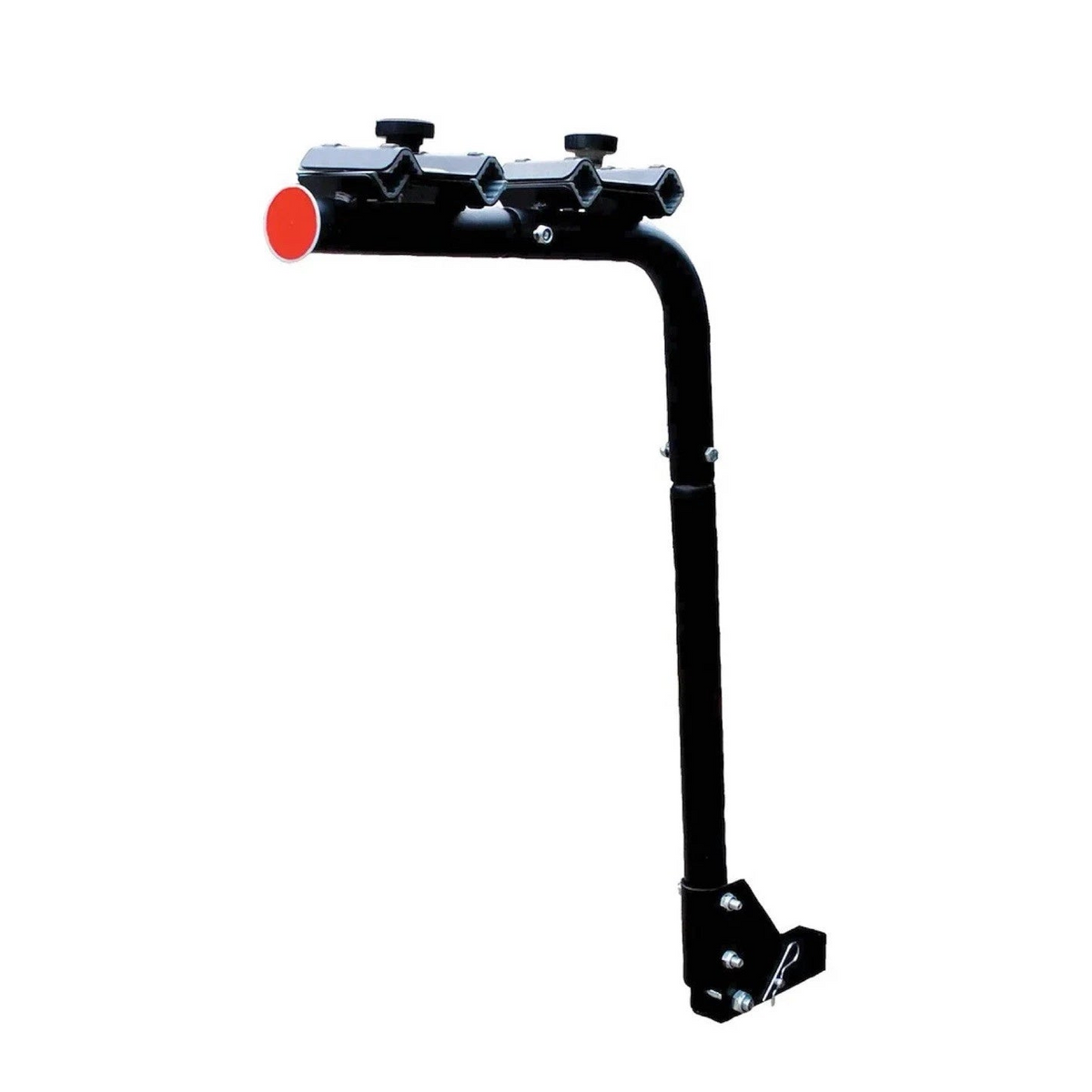 4-Place Bike Rack w/ Padded Steel Cradle Mounts, 120lb Capacity, for 2" Hitch Receiver