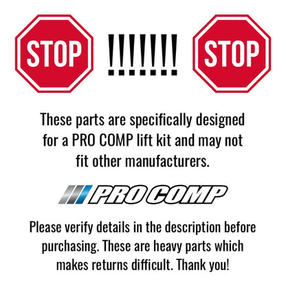 Pro Comp 6” LIFT Front Steering Knuckles (2) for 2005-2014 Toyota Hilux