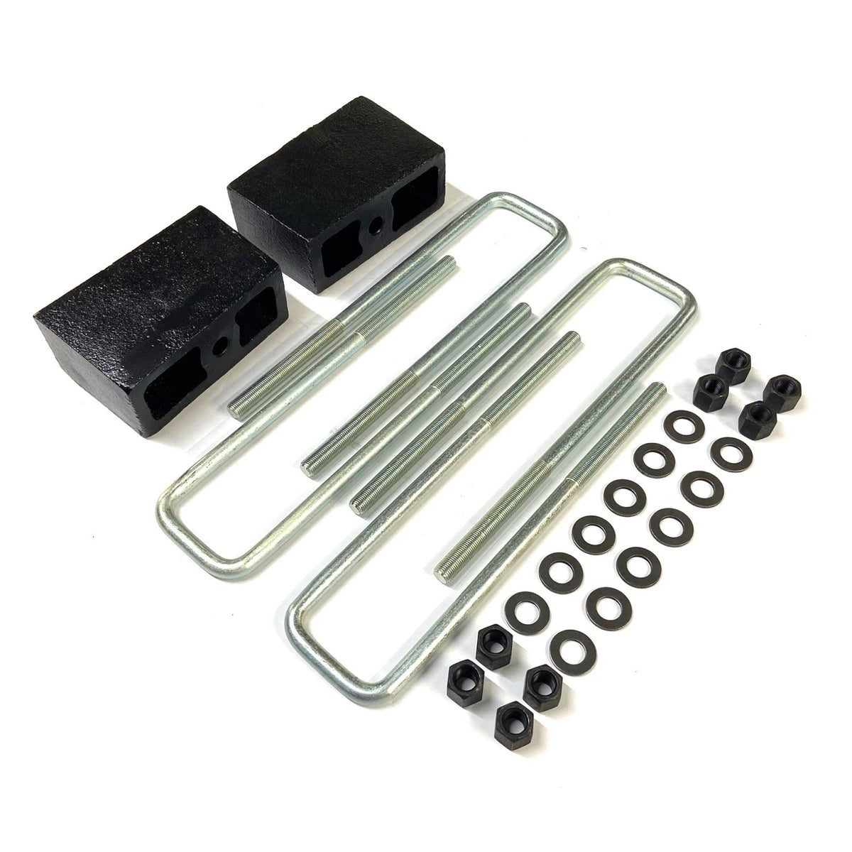 Pro Comp 4” Rear Lift Blocks & U-Bolt Kit for 2004-2024 Nissan Titan