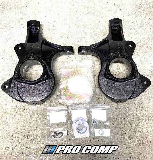 Pro Comp 6” LIFT Steering Knuckles (2) for 2007-2013 GM 1500 Pickup SUV 4wd 2wd