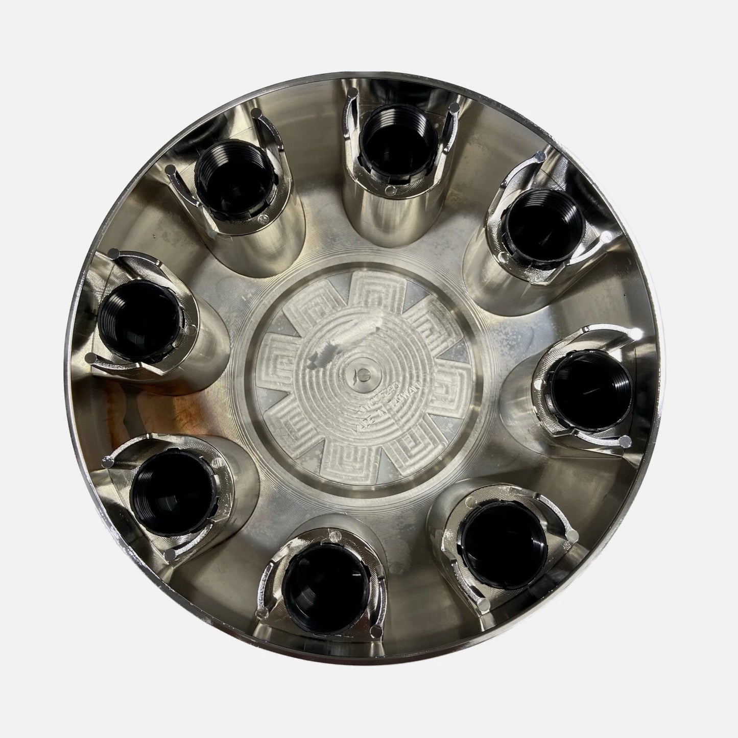 Chrome Wheel Center Hub Caps (4) for 2007-2010 Silverado Sierra Suburban 2500HD 3500HD