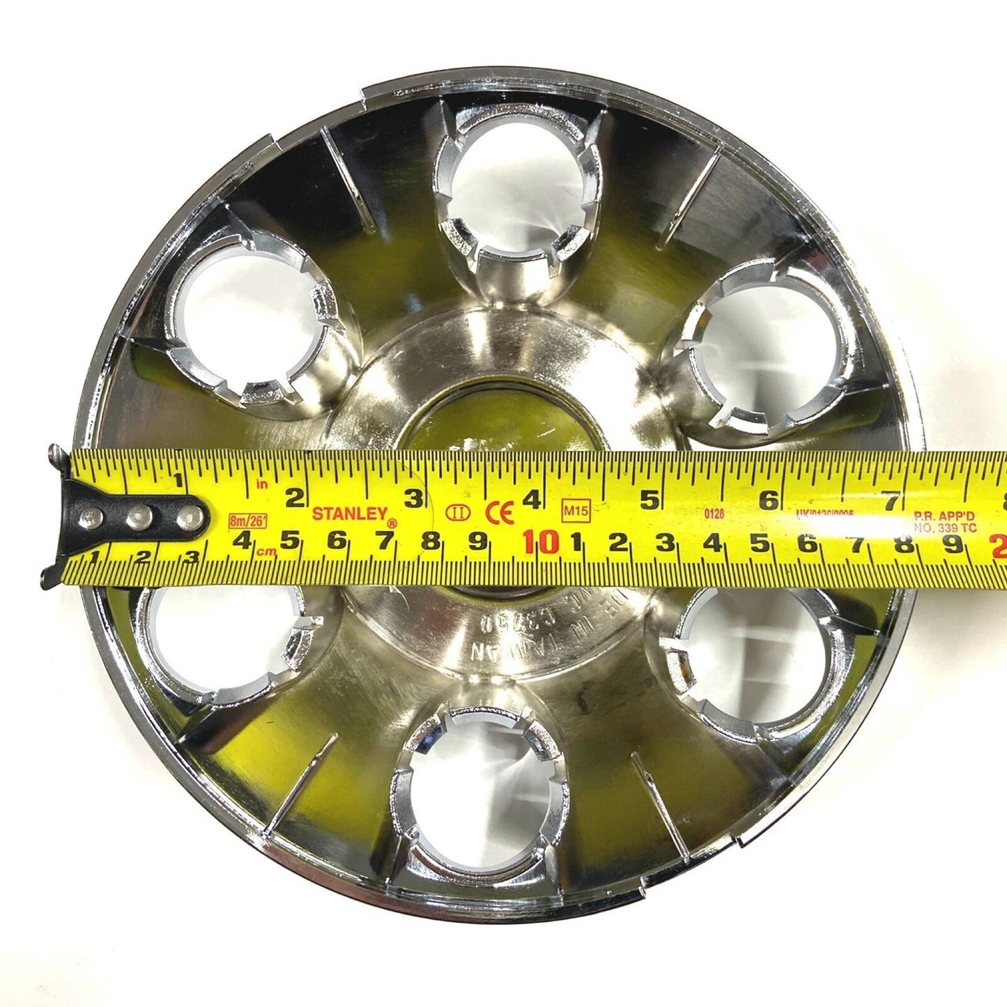 Chrome Replica Center Hub Caps (Set of 4) for 2008 Ford F150 Harley Davidson Edition
