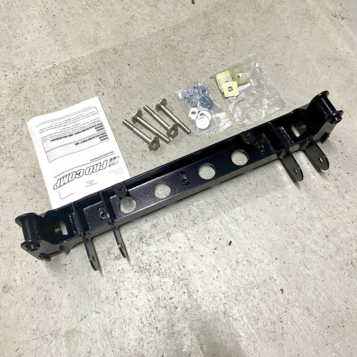 Pro Comp 6” Lift Front Drop Crossmember w/ Cam Bolts for 2004-2024 Nissan Titan