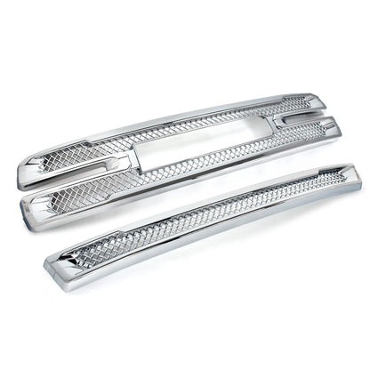 CHROME Grille Overlay Inserts kit for 2019-2021 GMC Sierra 1500 SLT AT4