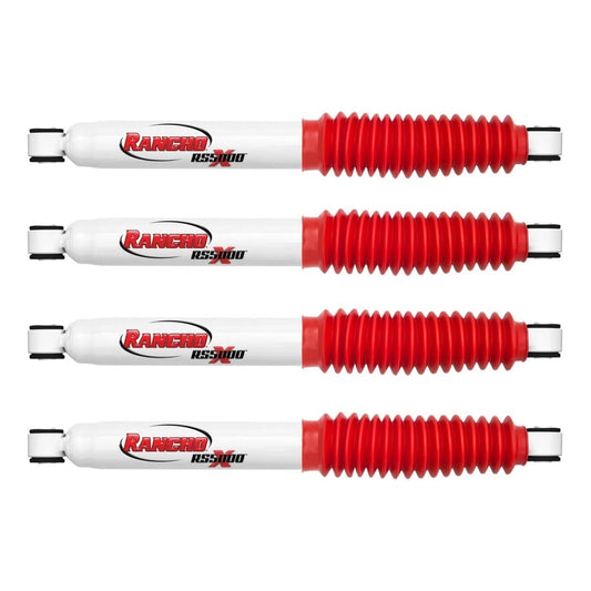 Rancho RS5000X Shocks (4) for 1999-2004 F250 F350 Super Duty 4x4 4WD