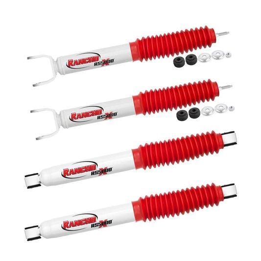 Rancho RS5000X Shocks (4) for 1999-2006 Silverado Sierra 1500 4WD 4x4