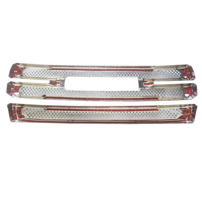 CHROME Grille Overlay Inserts kit for 2019-2021 GMC Sierra 1500 SLT AT4