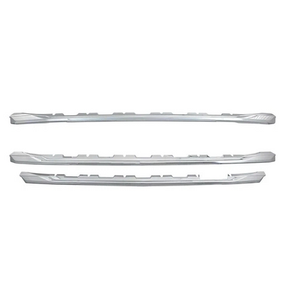 Chrome Grille Overlay 3pc Trim Insert Kit for 2016-2018 Silverado 1500 LT Z71