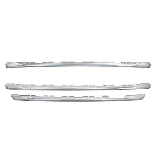 Chrome Grille Overlay 3pc Trim Insert Kit for 2016-2018 Silverado 1500 LT Z71