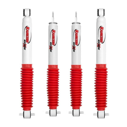 Rancho RS5000X 2.5" Lift Shocks (4) for 1997-2006 Jeep Wrangler TJ
