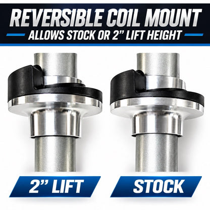 Pro Comp Monotube 0-2” Lift Front Bare Struts (2) for 2009-2013 Ford F150 4WD