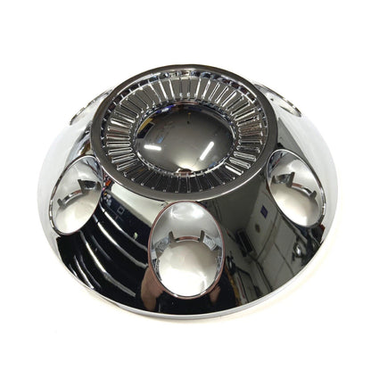 Chrome Replica Center Hub Caps (Set of 4) for 2008 Ford F150 Harley Davidson Edition