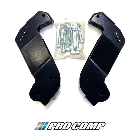 Pro Comp Front Control Arm Correction Drop Brackets for 3-4" Lifted 07-18 Wrangler JK