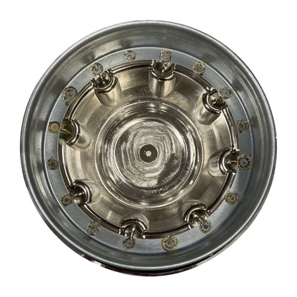 Chrome Center Wheel Hub Caps (Set of 4) for 94-98 Dodge Ram 2500 & 98-03 Van 16" 8 Lug