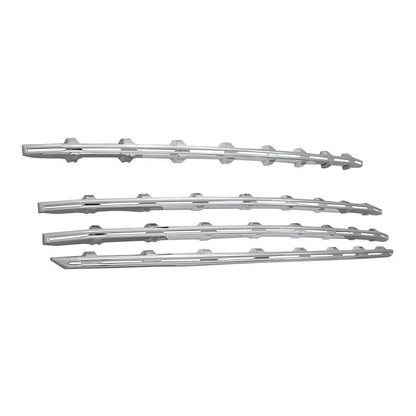 Chrome Snap On Grille Overlay Insert Trim for 2019-2021 Silverado 1500 LT / RST