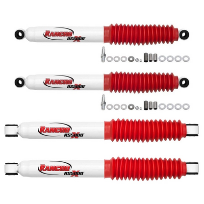 Rancho RS5000X Shocks (4) for 1987-1997 Ford F250 F350 4x4