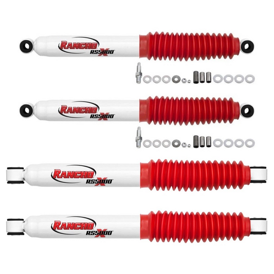 Rancho RS5000X Shocks (4) for 1987-1997 Ford F250 F350 4x4