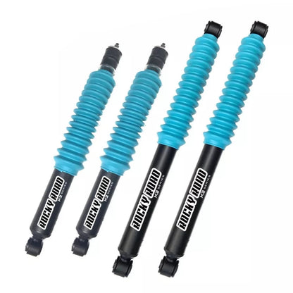 Rocky Road X2 Shocks (Set of 4) for 2002-2005 Dodge Ram 1500 4x4 0-2” Front, 0-1” Rear